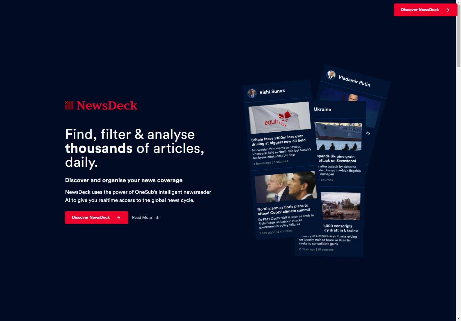 NewsDeck: AI-Powered News Analysis for Real-Time Insights