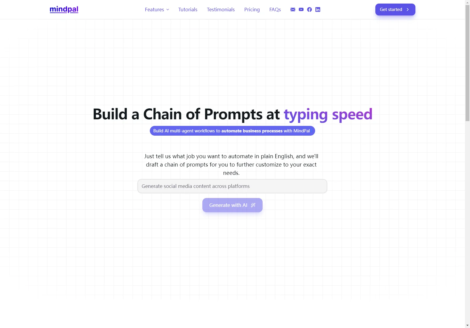 100% FREE Chain of Prompts Builder | Automate Tasks with AI | MindPal