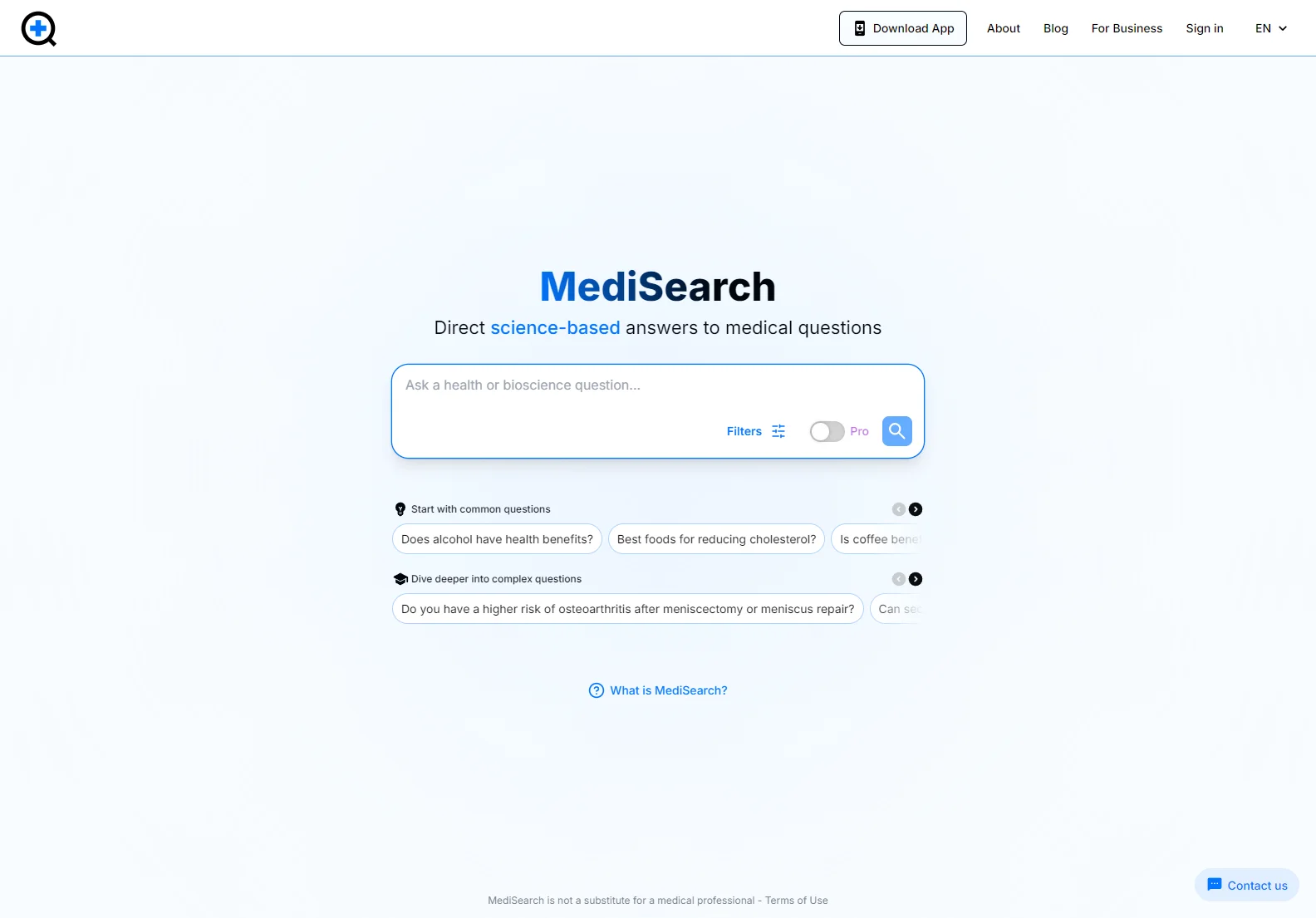 MediSearch: AI-Powered Medical Information for Quick, Accurate Answers