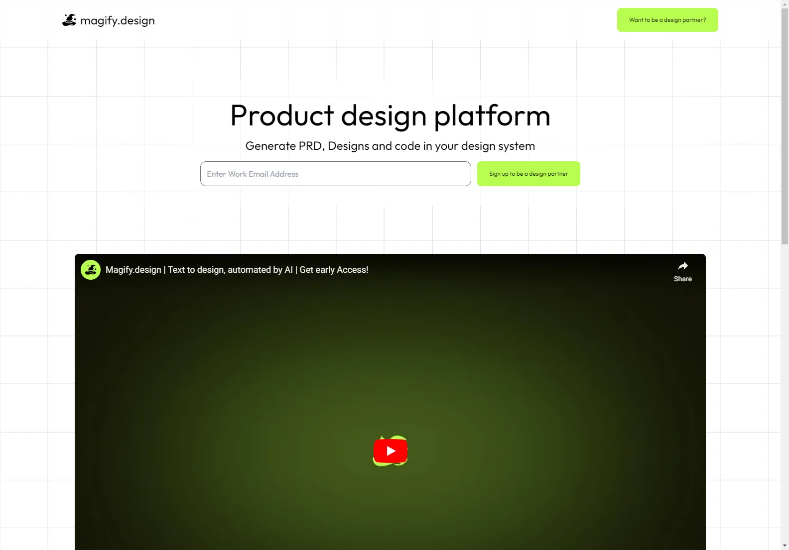 Magify.design: AI-Powered Product Design Platform for Enhanced Efficiency and Creativity