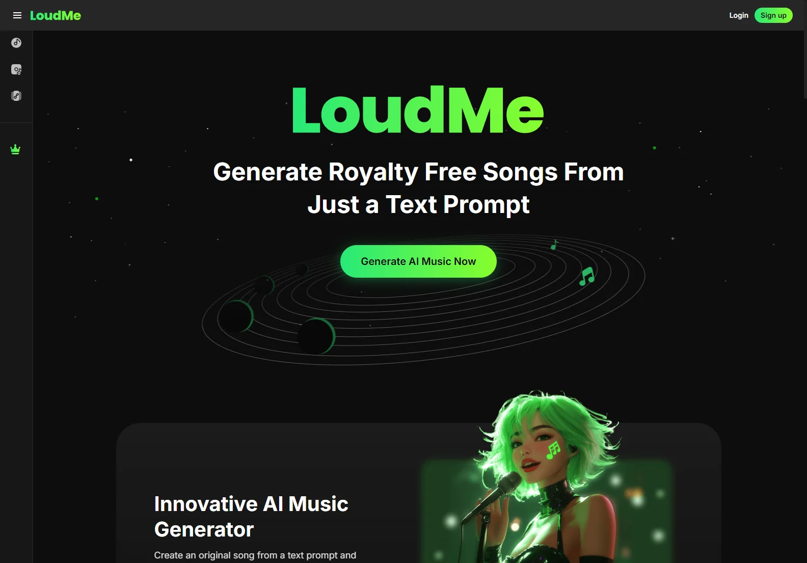 LoudMe: Free AI Music Generator - Create Royalty-Free Songs from Text