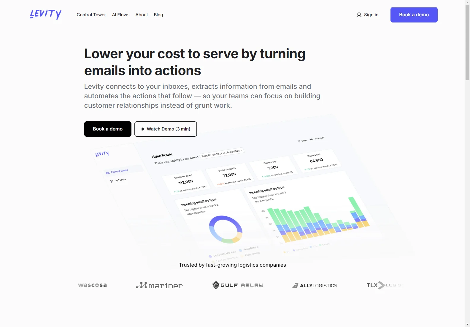 Levity: AI-Powered Email Automation for Freight Logistics