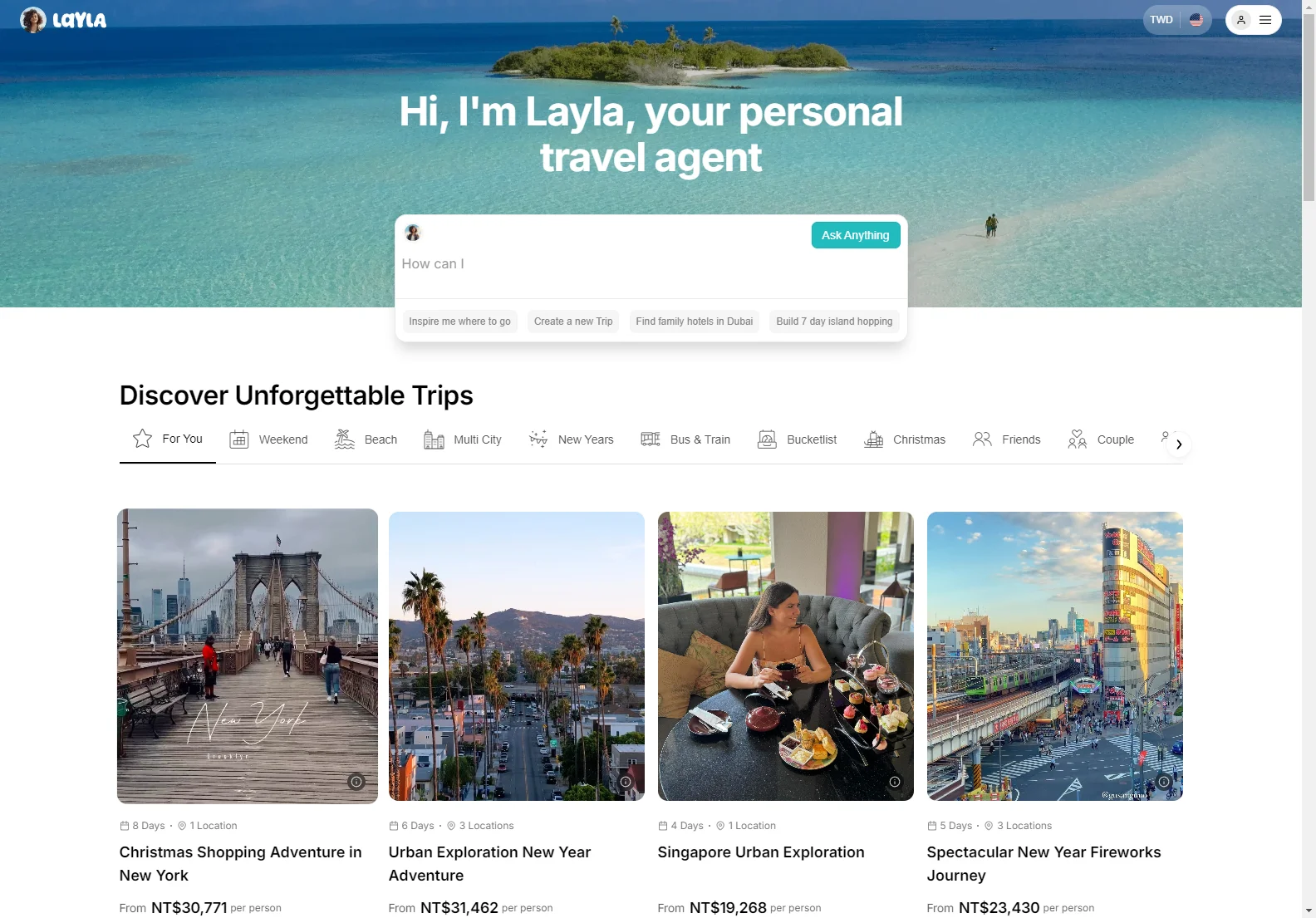 Layla AI: Your Personal AI Travel Planner for Unforgettable Trips