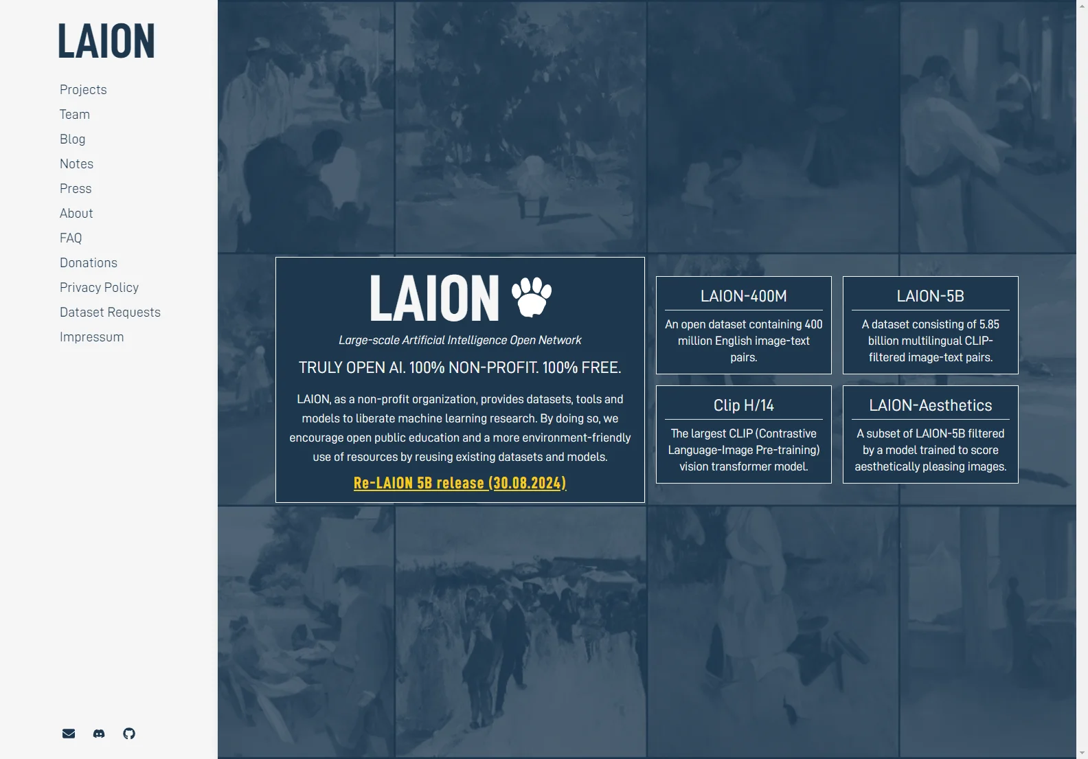 LAION: Open-Source AI Datasets, Tools & Models for Research and Education