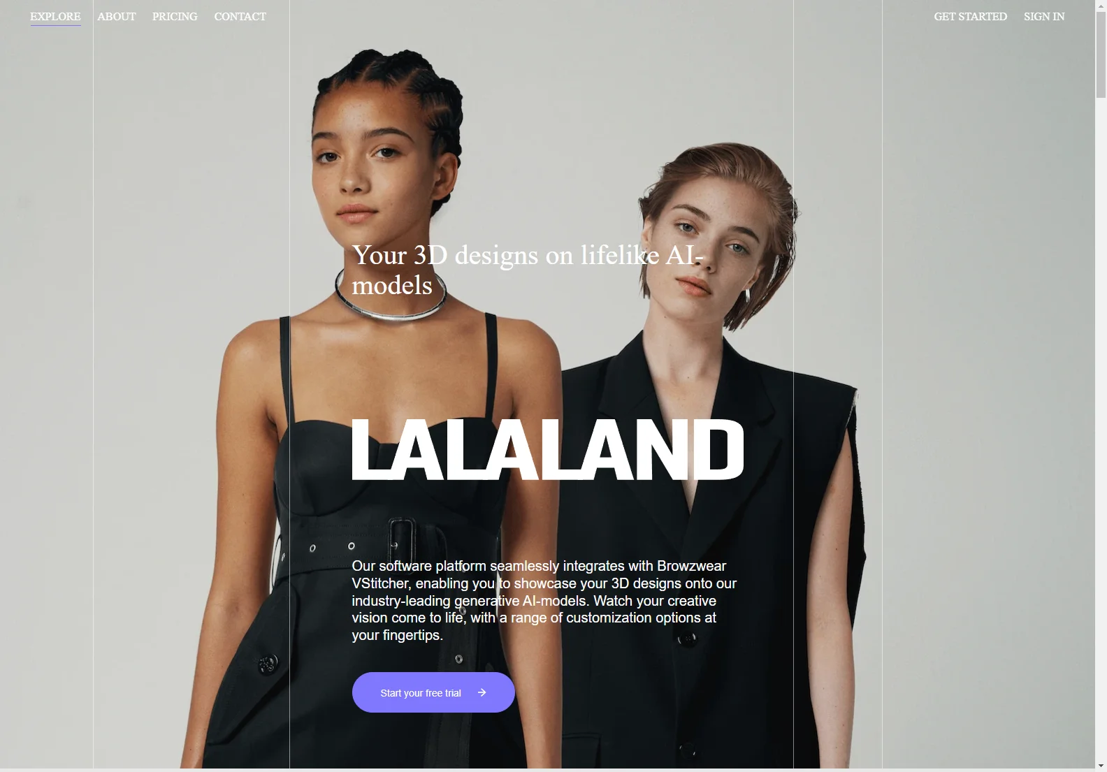 Lalaland.ai: AI-Powered 3D Fashion Design Platform for Sustainable & Inclusive Branding