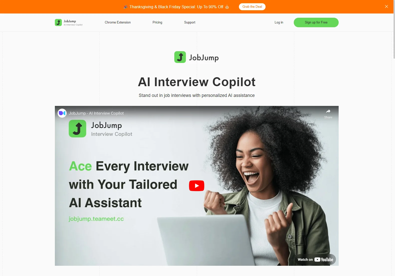 JobJump: AI-Powered Interview Prep for Job Success