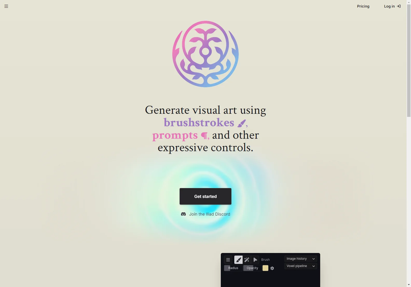 Iliad: AI Art Generator with Expressive Brushstrokes and Inpainting