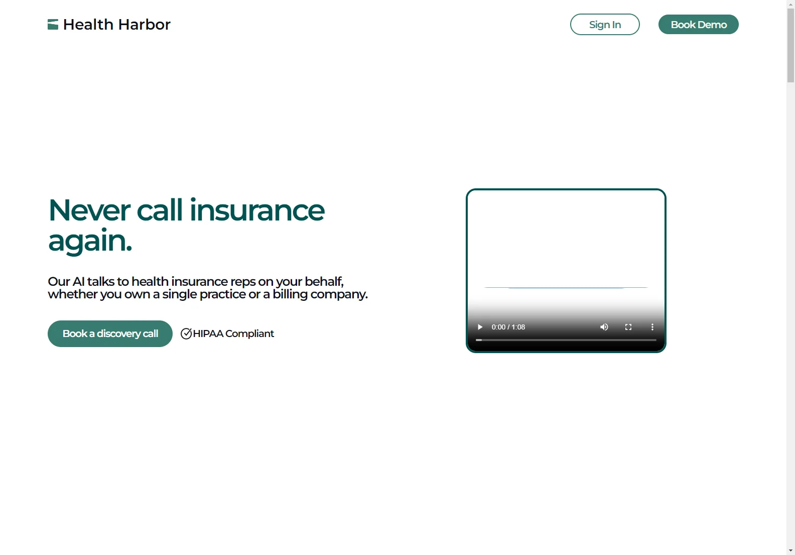 Health Harbor: AI-Powered Healthcare Insurance Automation