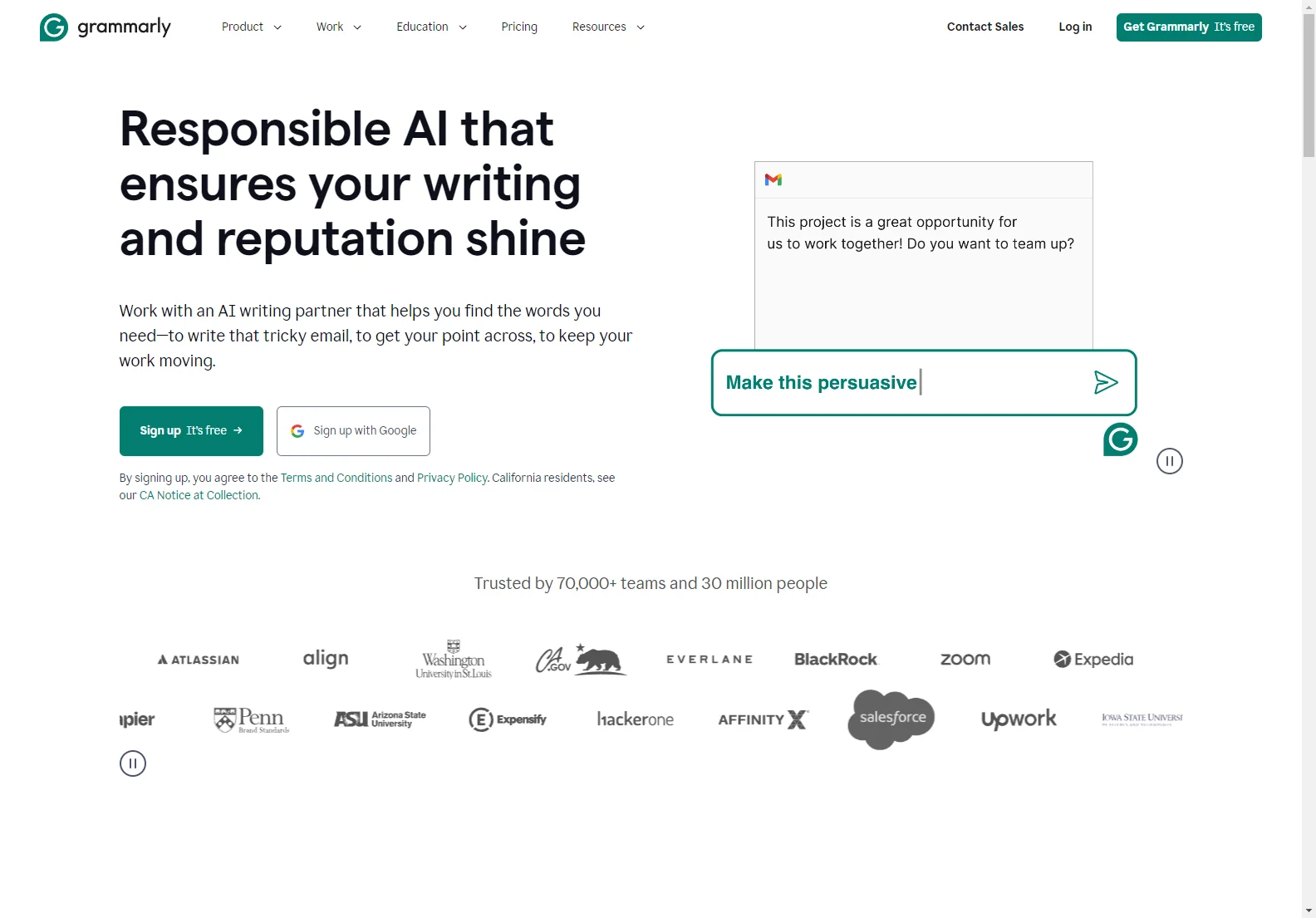 Grammarly: AI-Powered Writing Assistant for Clear and Effective Communication