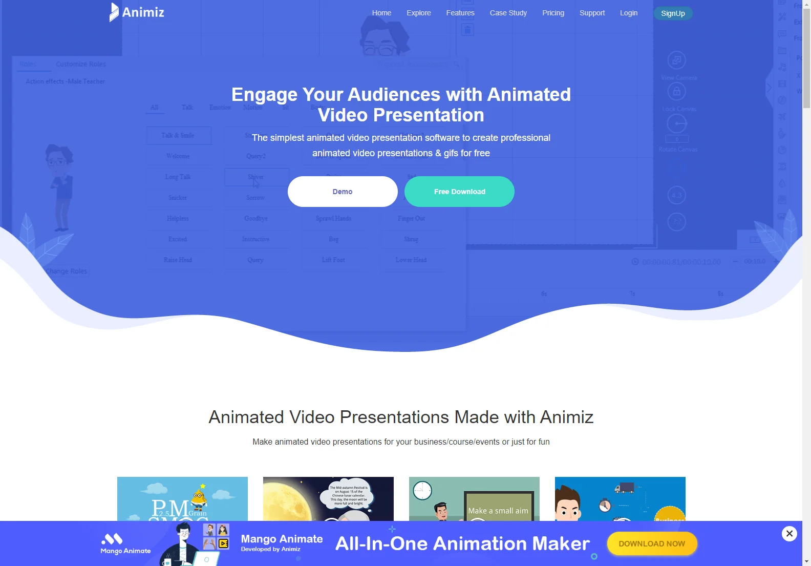 Animiz Animation Maker: Free Animated Video & GIF Software