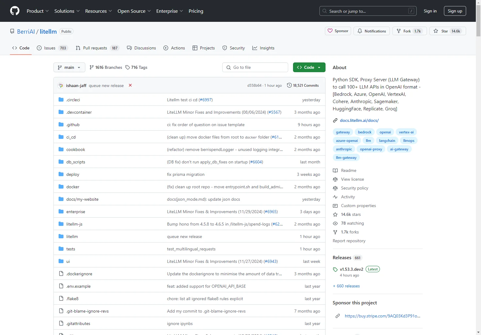 LiteLLM: Unified Access to 100+ LLMs with OpenAI-Compatible API