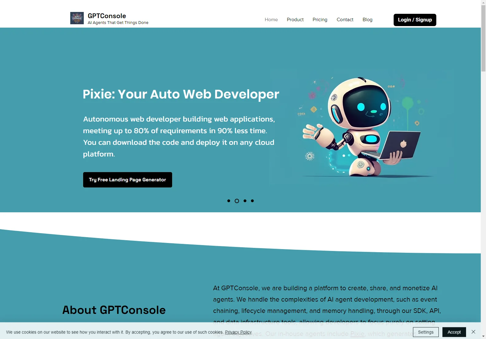 GPTConsole: AI Agents for Practical Tasks