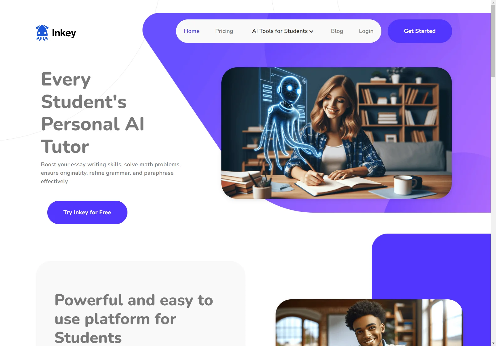 Inkey.ai: Your AI-Powered Learning Companion for Academic Success