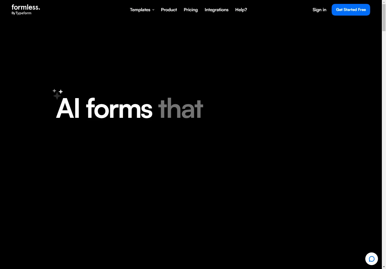 Formless by Typeform: AI-Powered Forms for Enhanced User Engagement