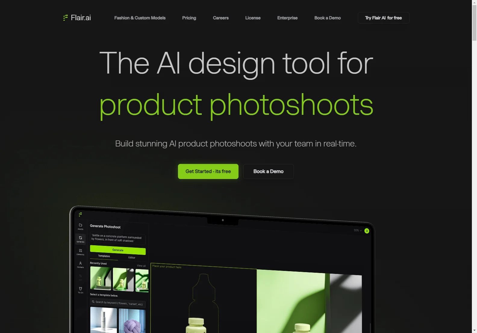 Flair AI: The AI Design Tool for Stunning Product Photoshoots