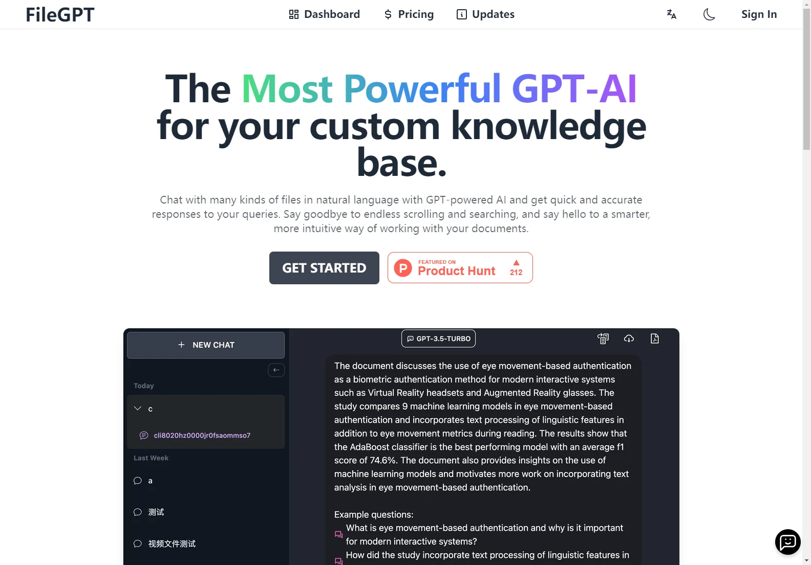 FileGPT: AI-Powered Chat for Documents & Webpages - Boost Your Productivity