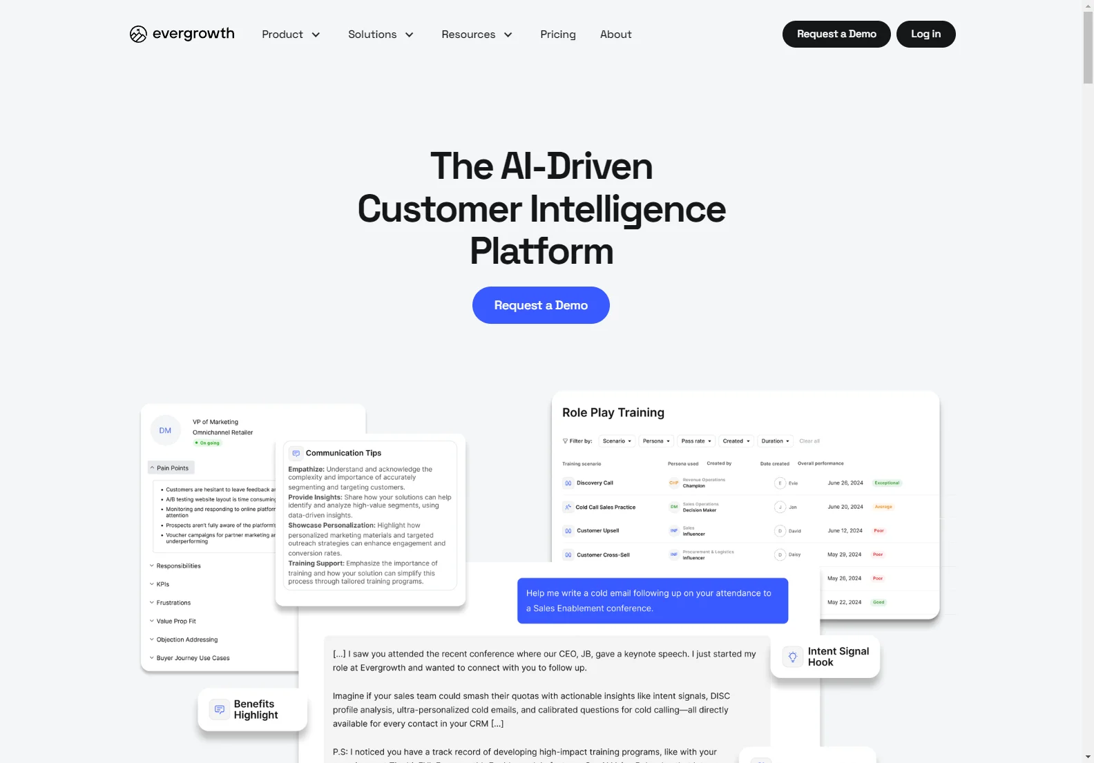 Evergrowth: AI-Powered Customer Intelligence OS for Enhanced Sales & Revenue