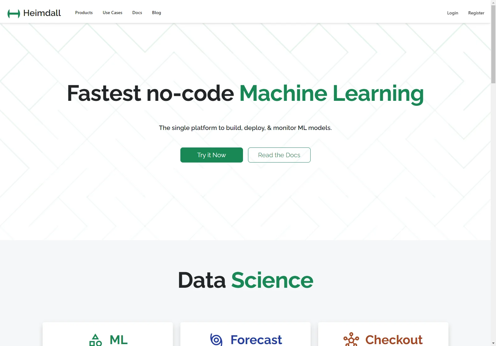 Heimdall: No-Code Machine Learning Platform for Businesses