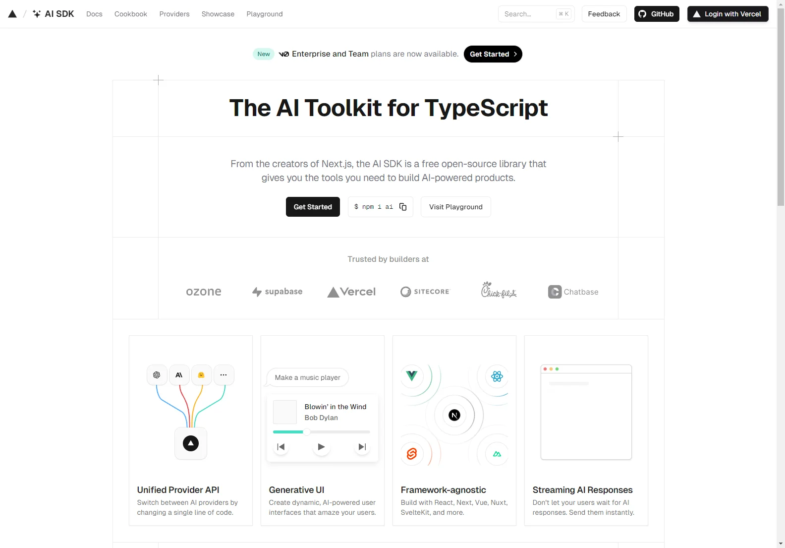 Vercel AI SDK: The AI Toolkit for TypeScript Developers