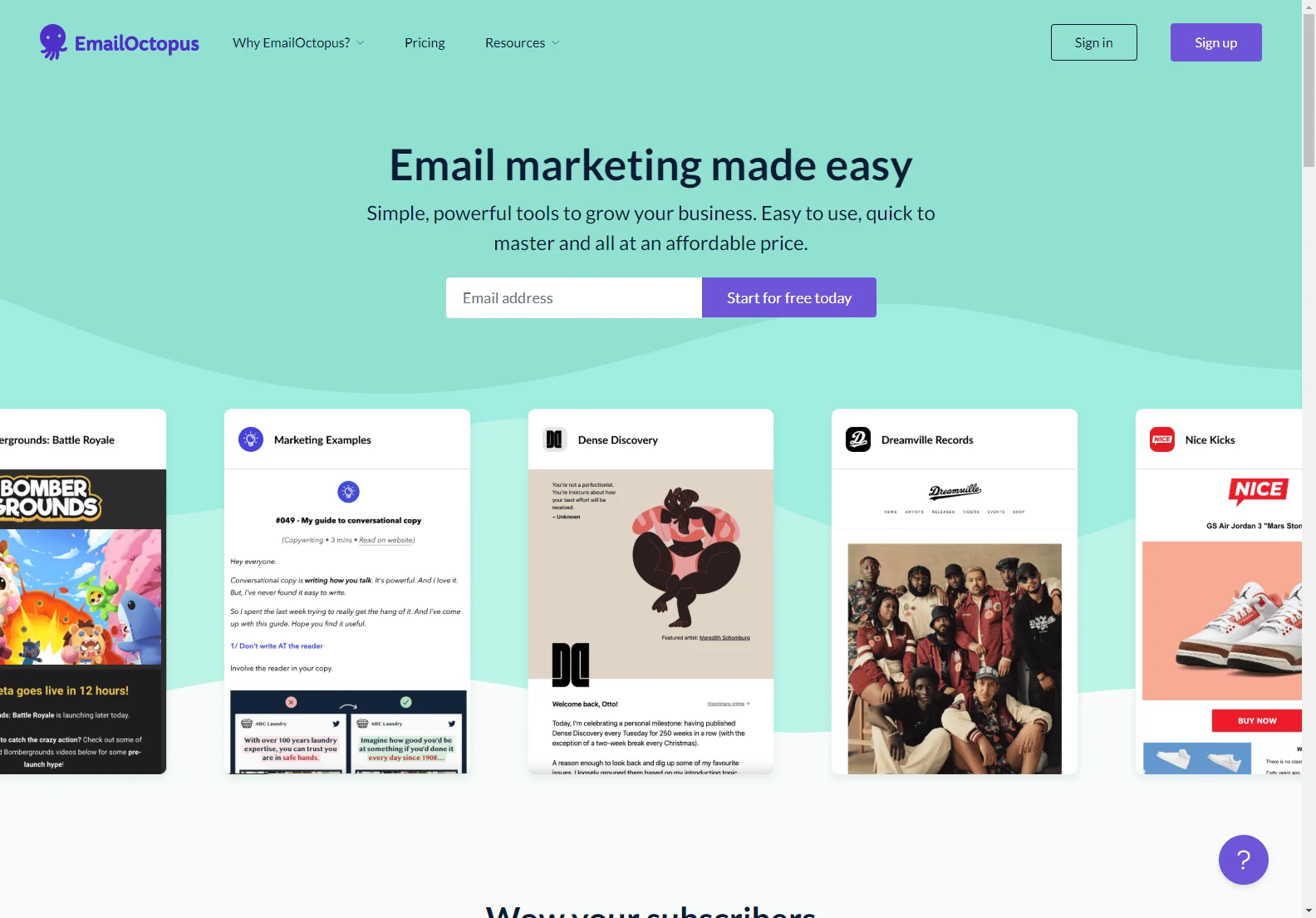 EmailOctopus: Simple, Powerful Email Marketing for Business Growth