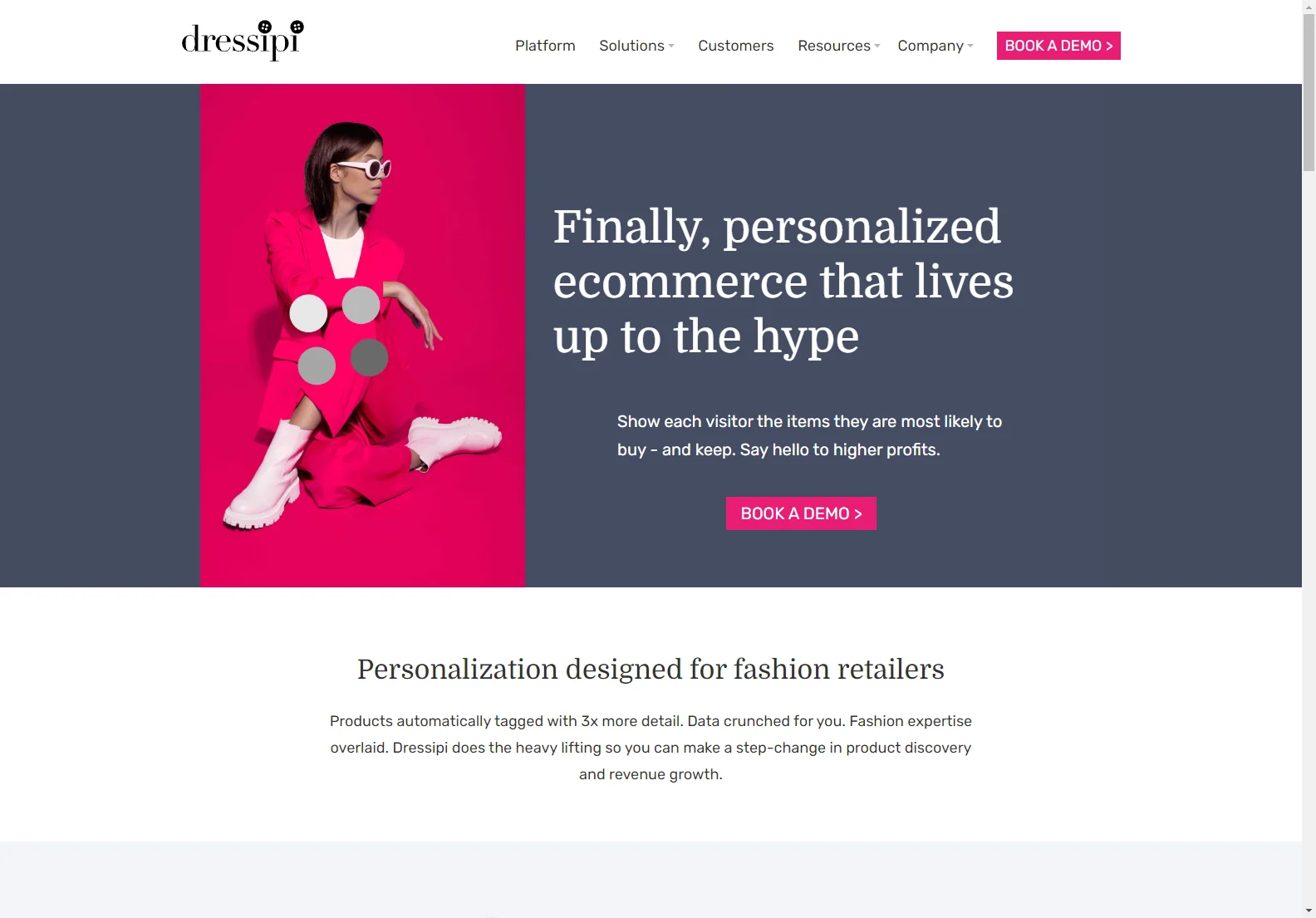 Dressipi: AI-Powered Ecommerce Personalization for Fashion Retailers