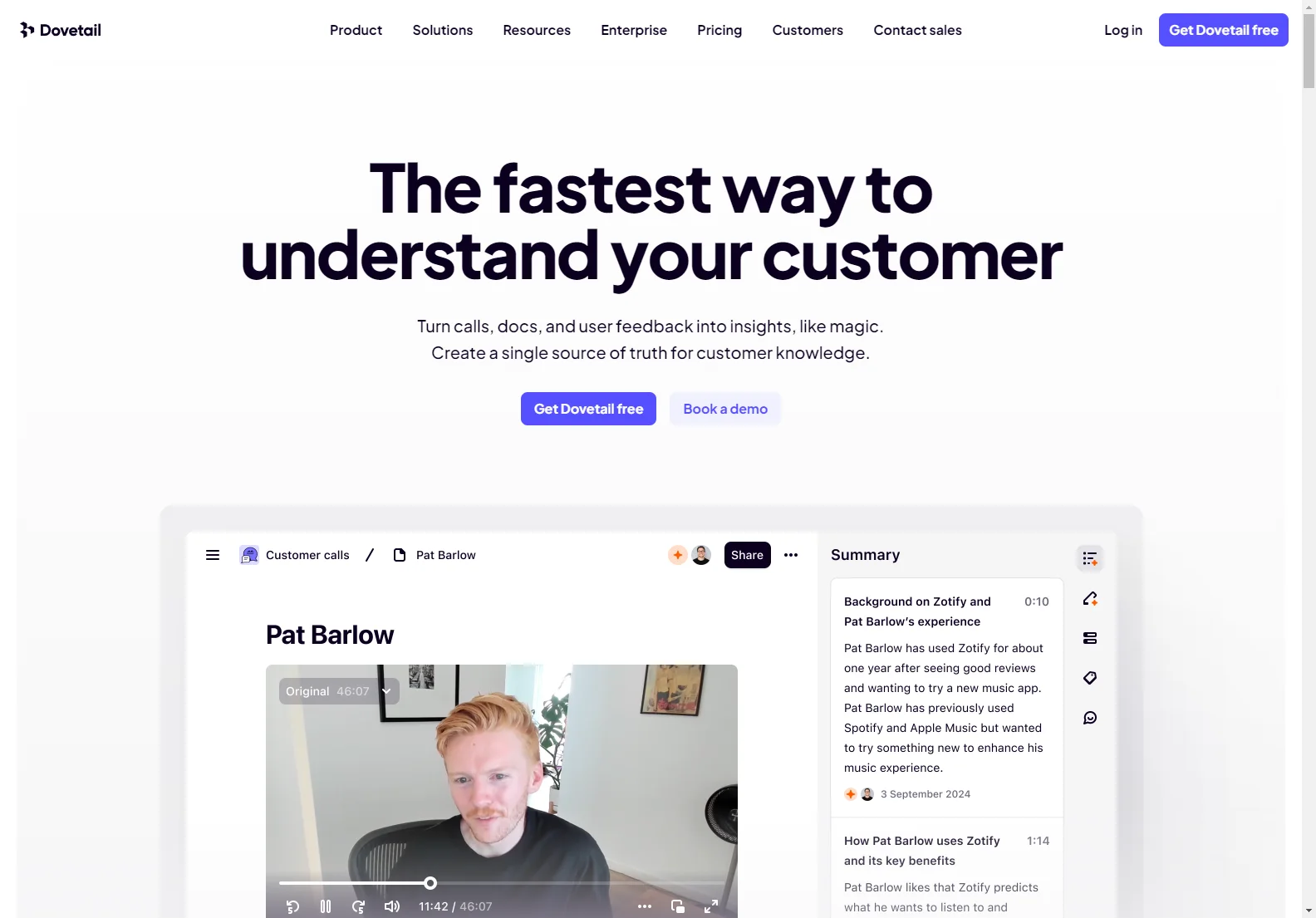 Dovetail: AI-Powered Customer Insights Platform for Data-Driven Decisions