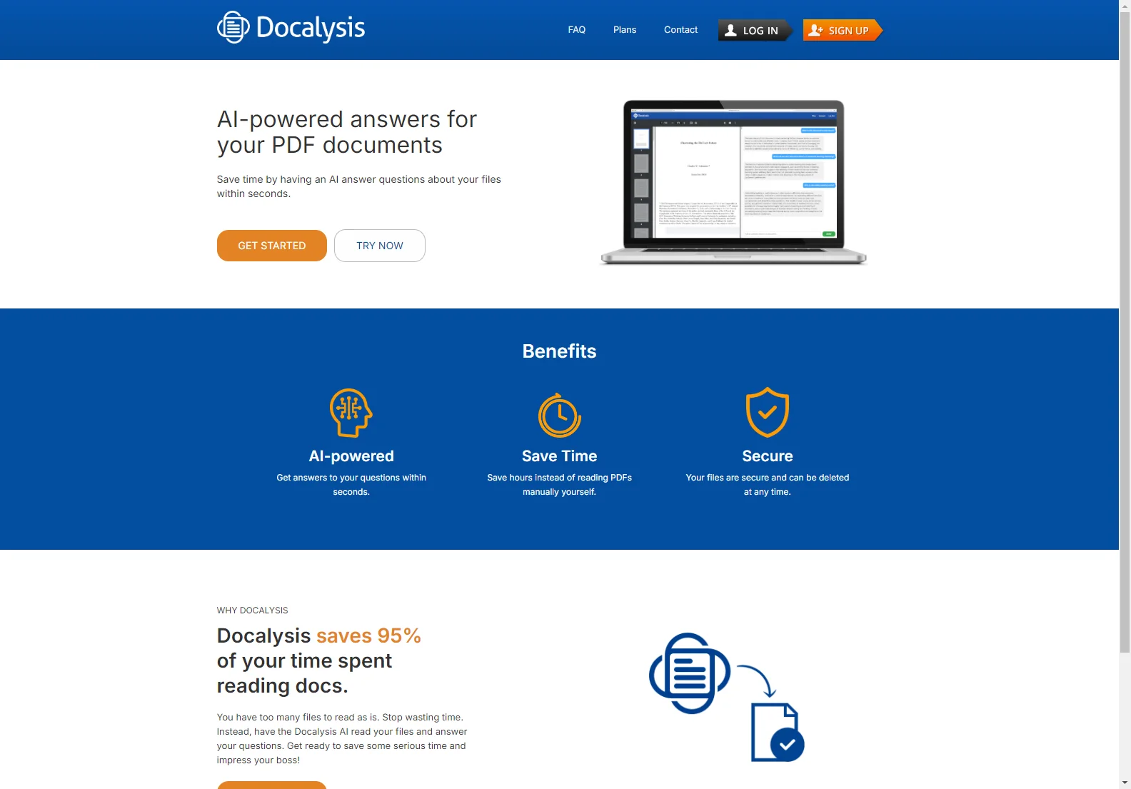 Docalysis: AI-Powered Answers for Your PDF Documents