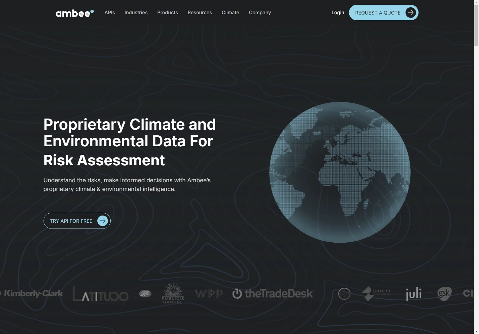 Ambee: Real-Time Environmental Data & Climate Intelligence APIs