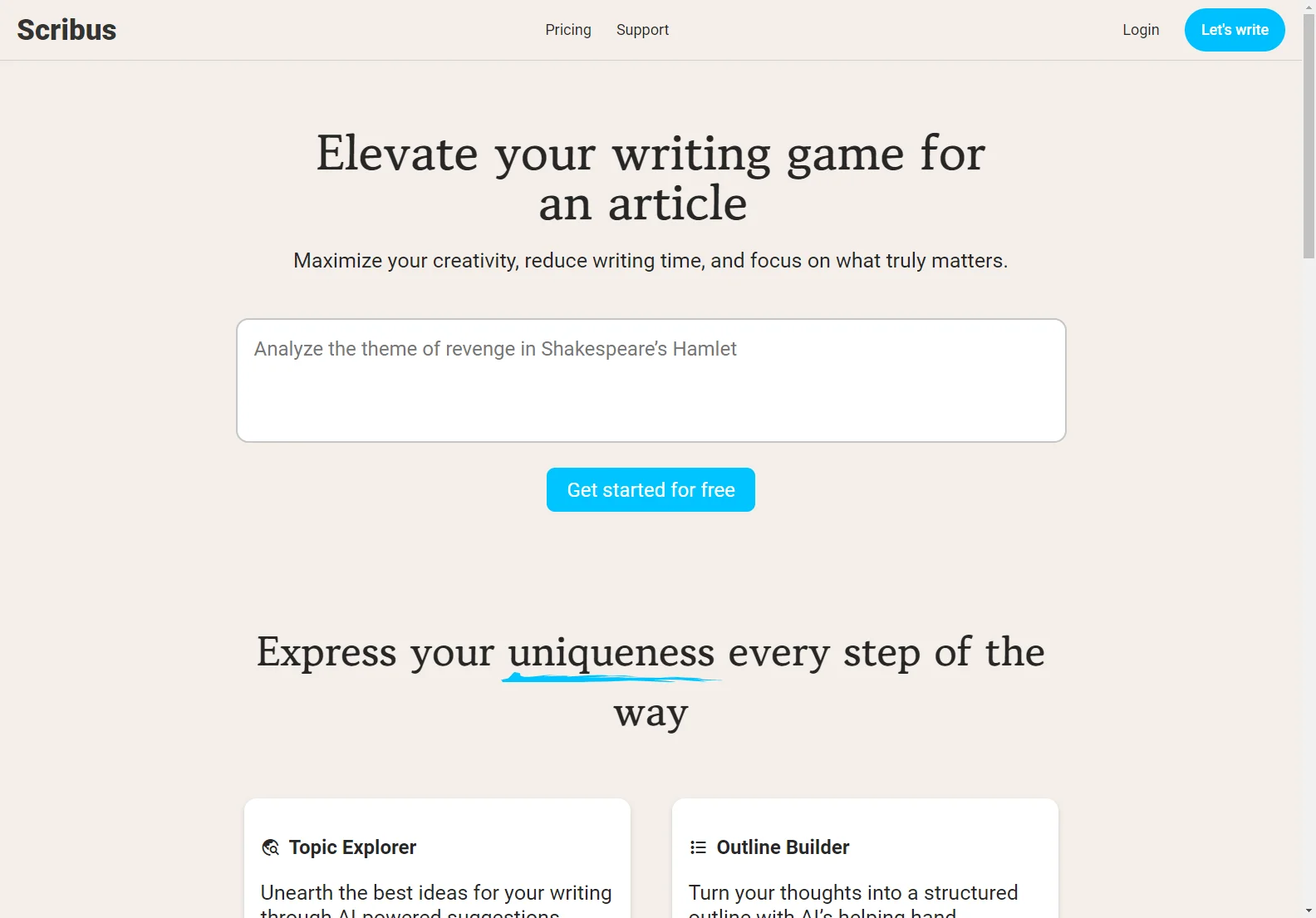 Scribus: Empowering Writers with AI-Powered Tools