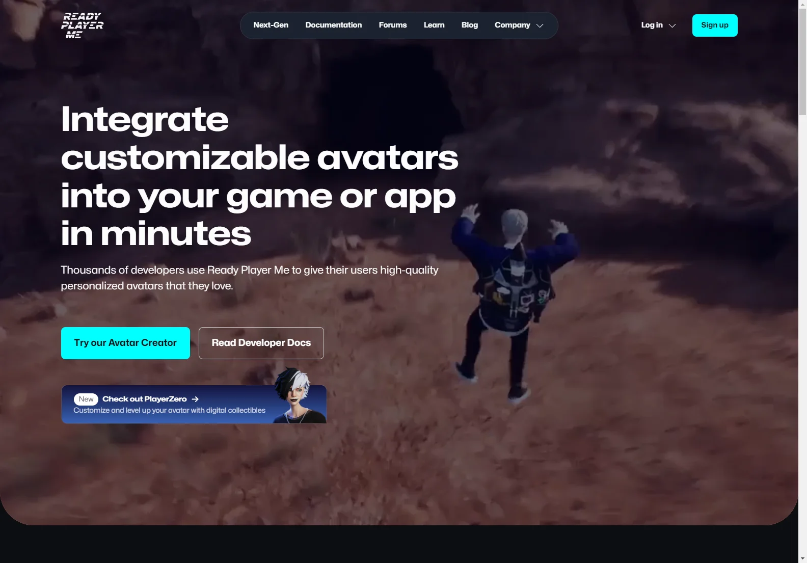 Ready Player Me: Integrate Customizable Avatars into Your Game in Minutes