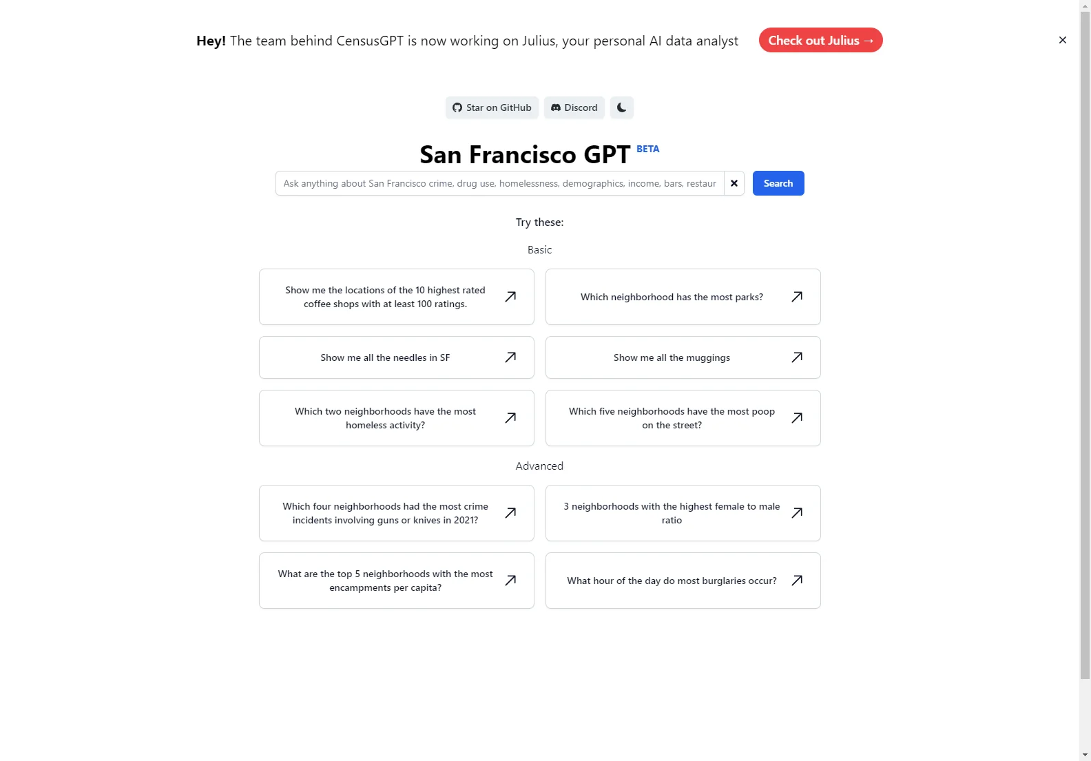 San Francisco GPT: Your AI-Powered Data Analyst for the City by the Bay