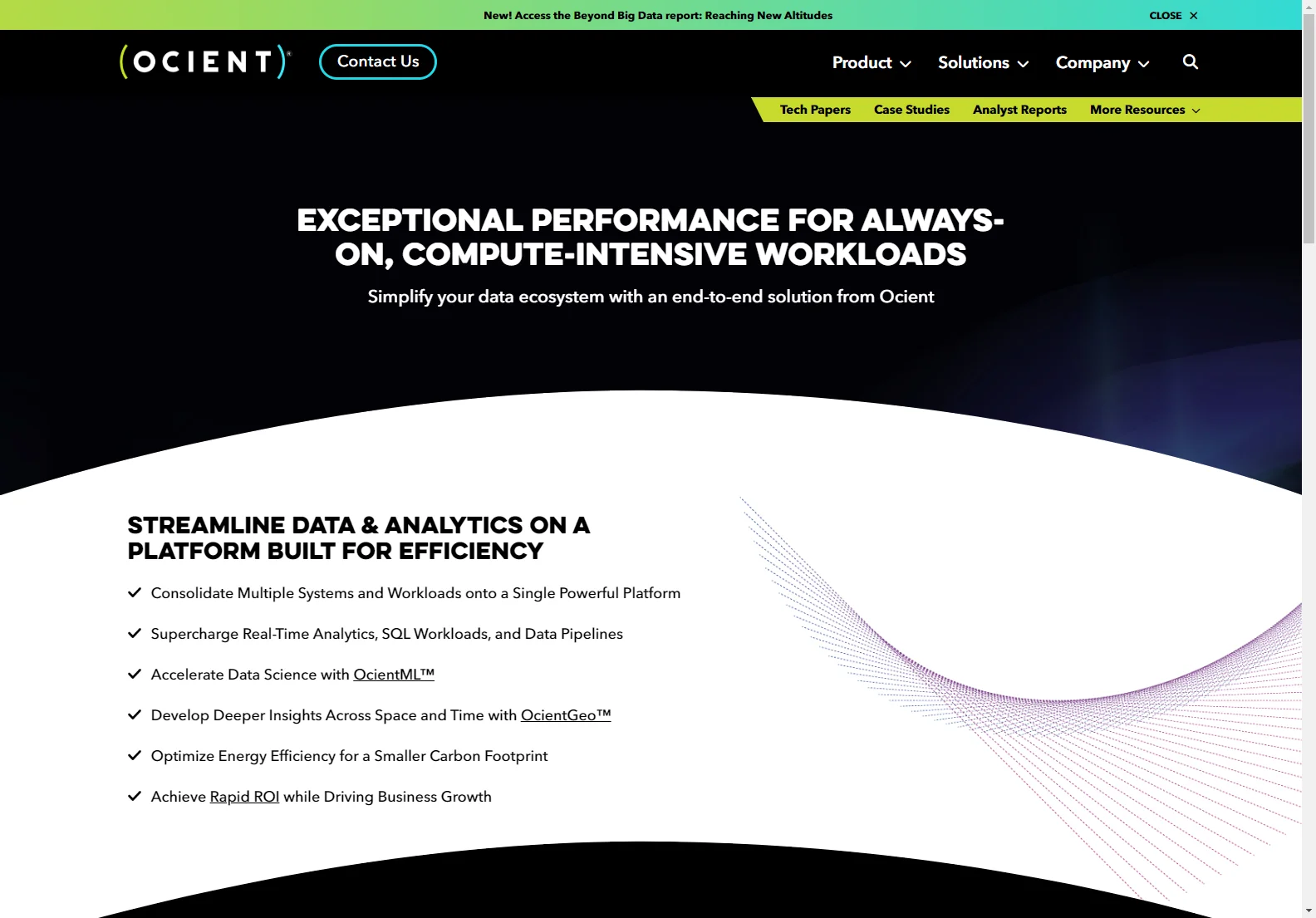 Ocient: Streamline Data & Analytics for Rapid Business Growth