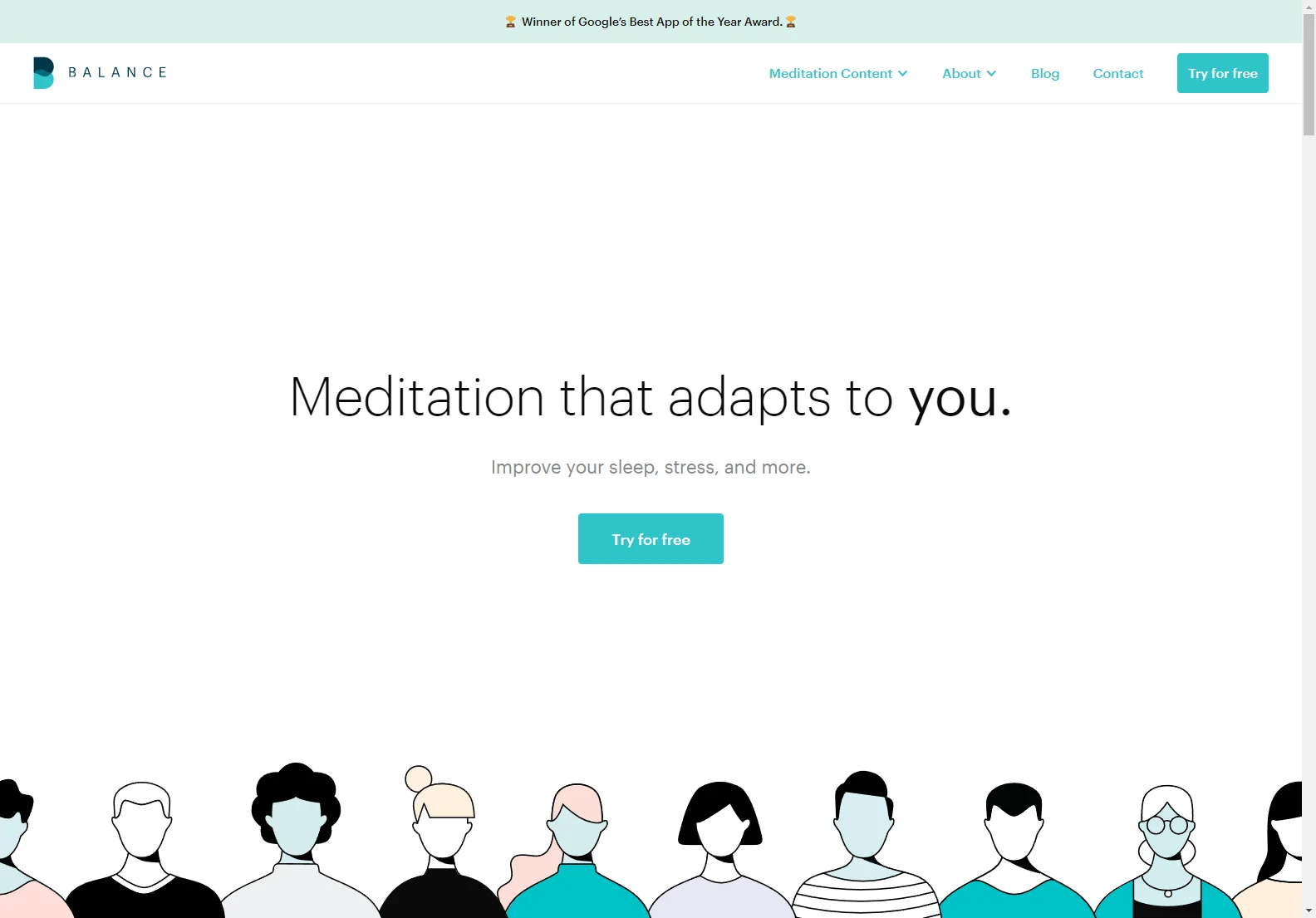 Balance: Personalized Meditation App for Stress Reduction and Sleep Improvement