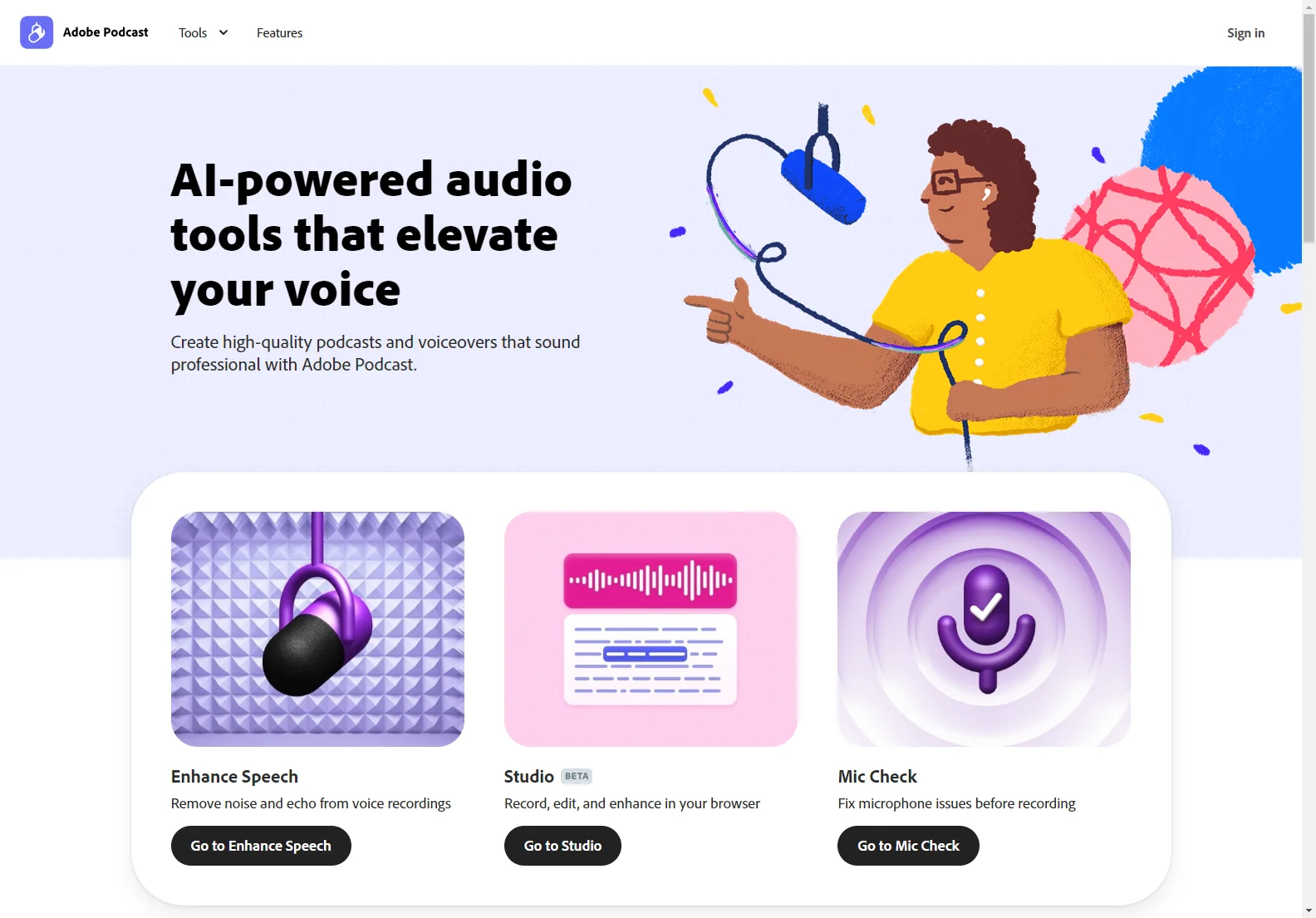 Adobe Podcast: AI-Powered Audio Recording and Editing Software