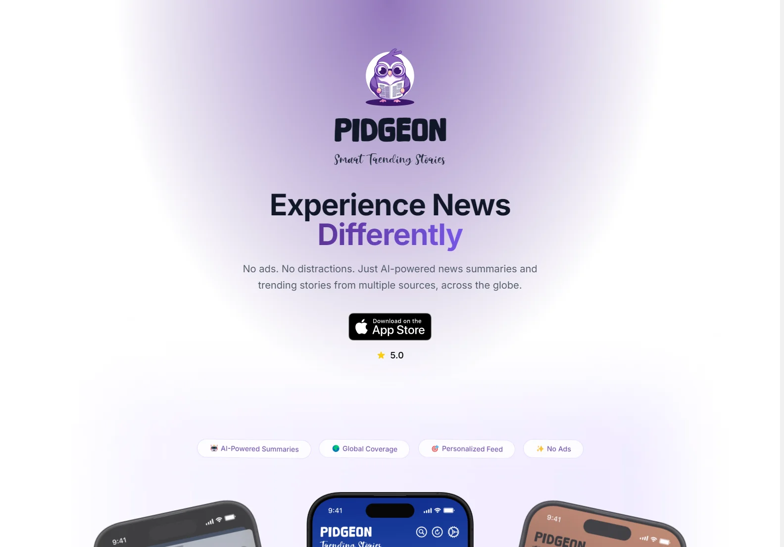 Pidgeon: Your AI-Powered Smart News Companion