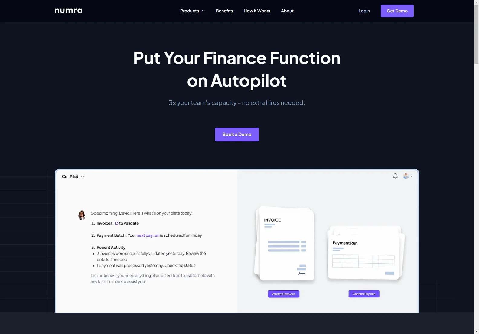 Numra: AI-Powered Finance Automation for 3x Team Capacity