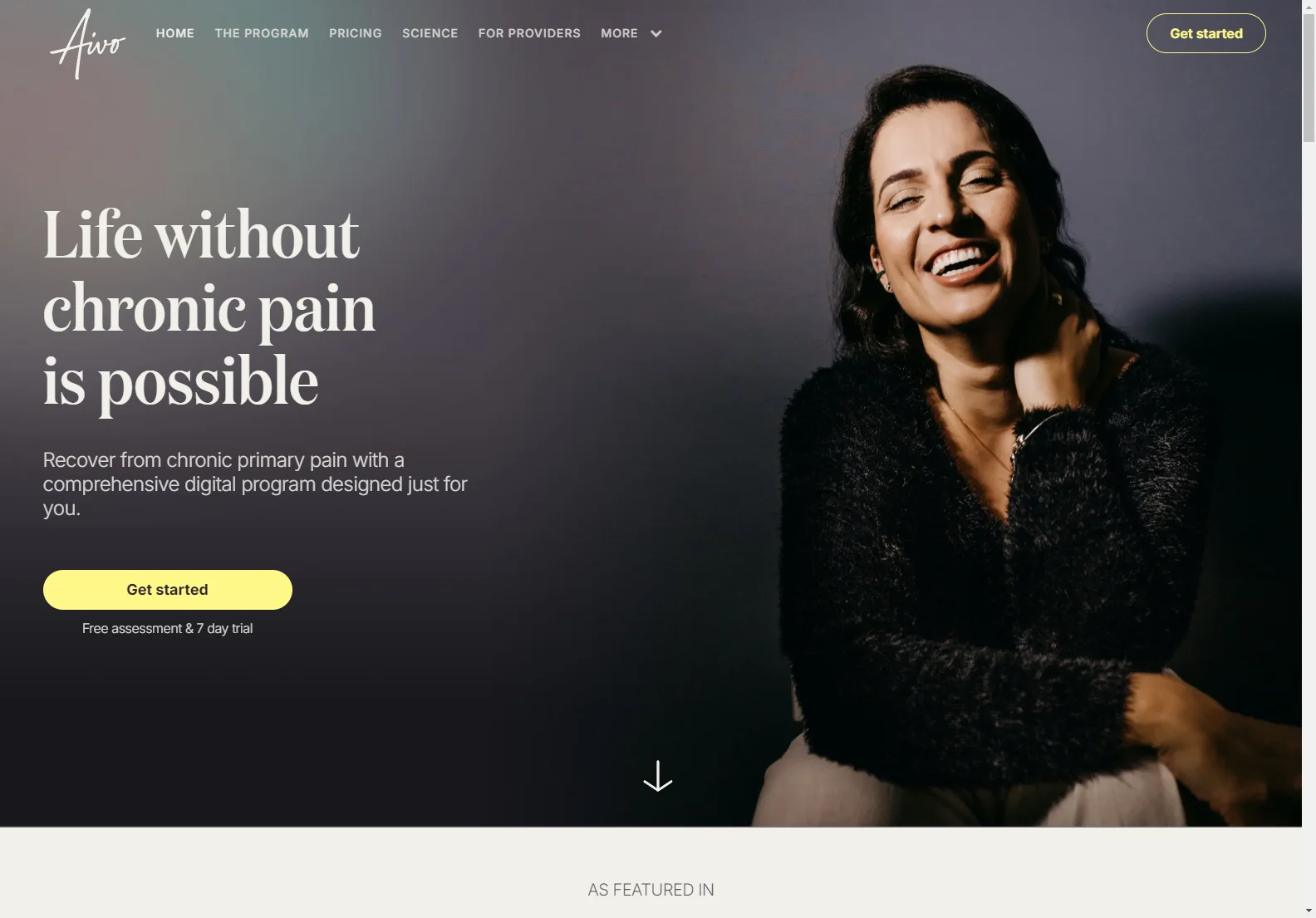 Aivo: AI-Powered Chronic Pain Relief