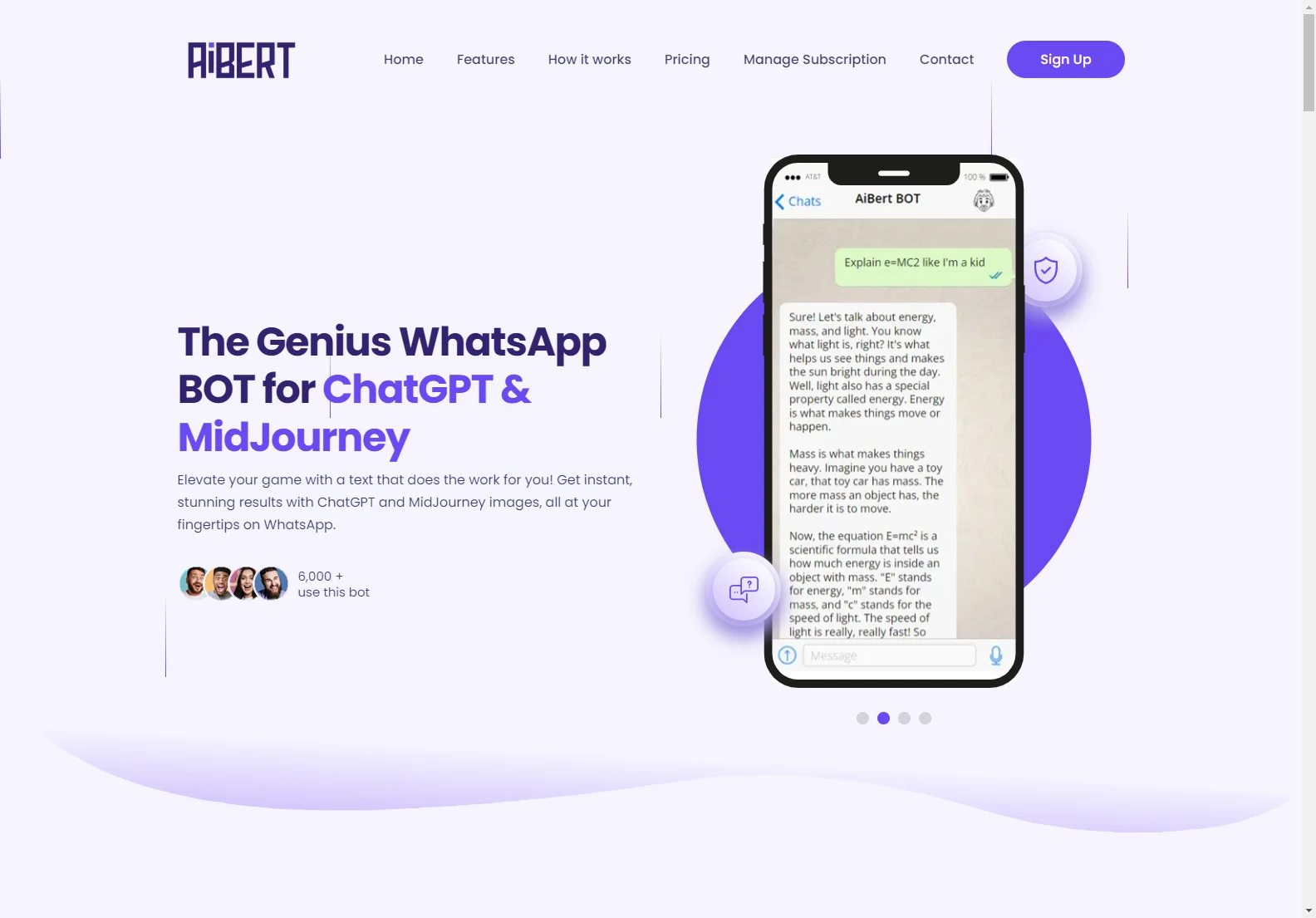 AiBERT: The Genius WhatsApp Bot for ChatGPT & Midjourney