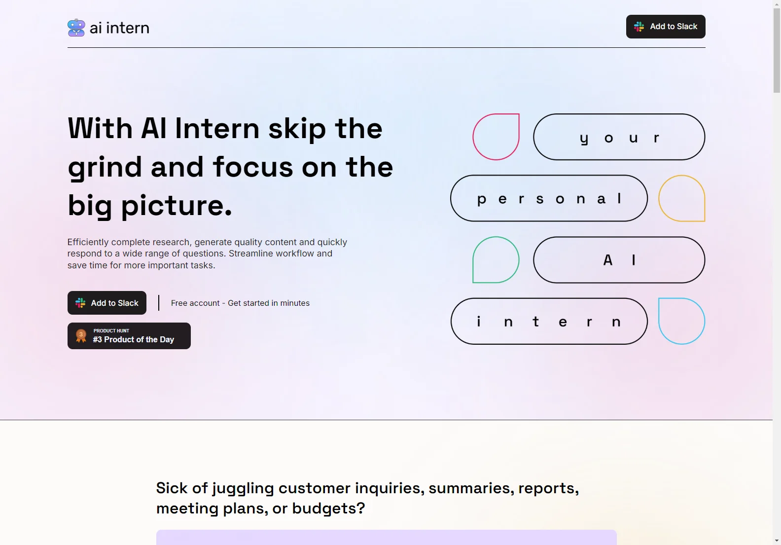 AI Intern: Your AI-Powered Assistant for Effortless Productivity