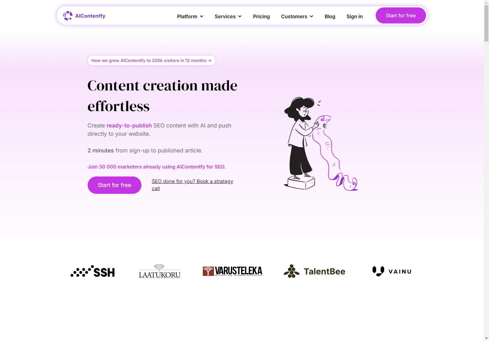 AIContentfy: AI-Powered SEO Content Platform for Effortless Content Creation