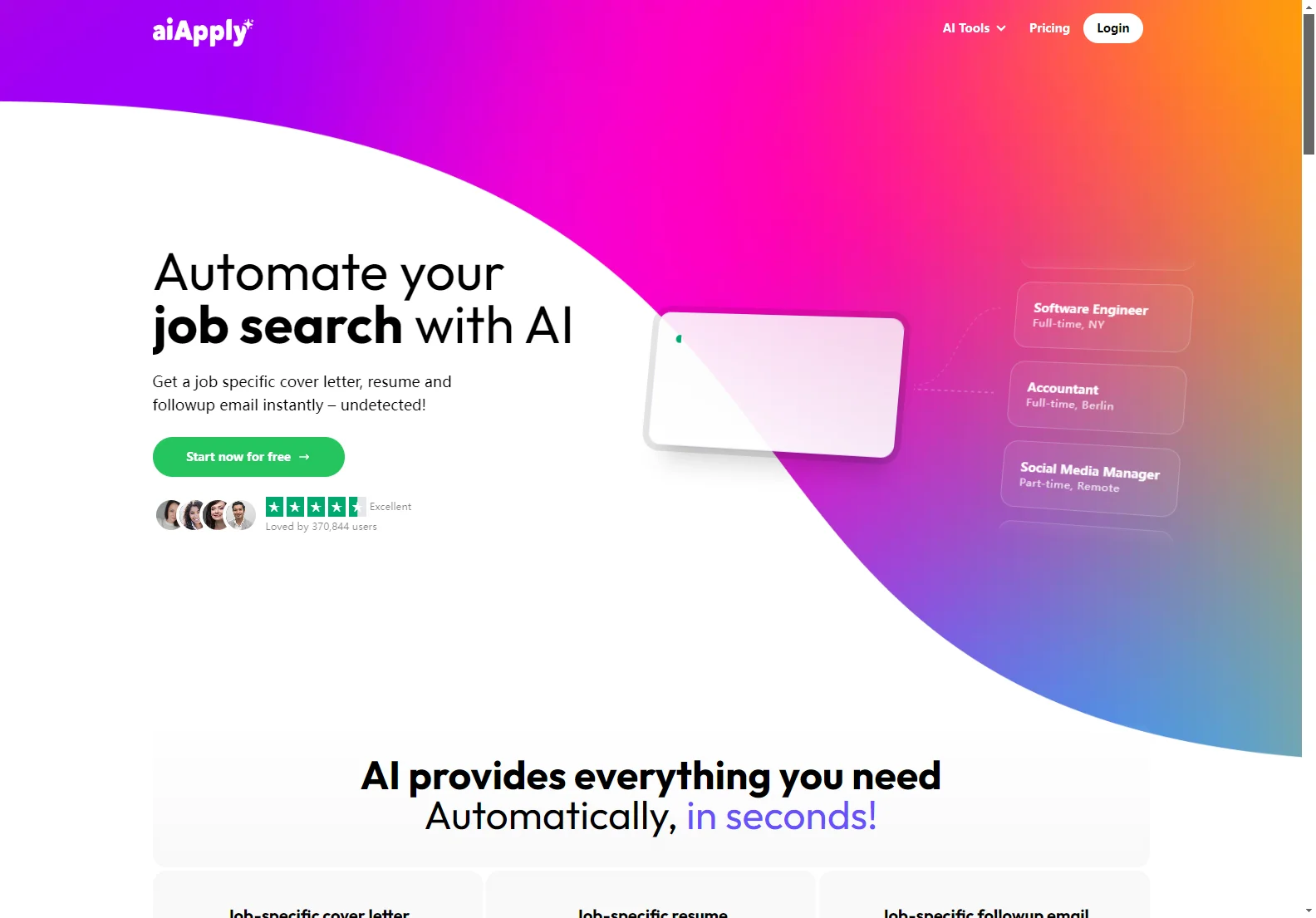 AIApply: AI-Powered Job Search Tools to Get Hired Faster