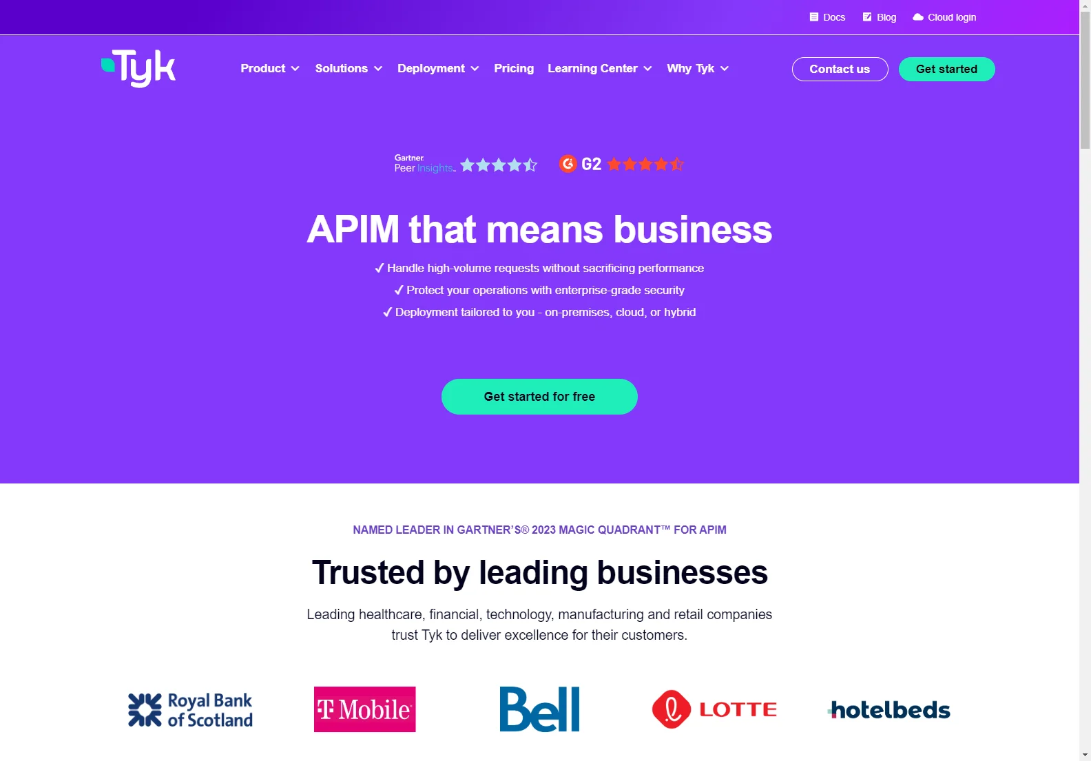 Tyk.io: Universal API Management Platform for REST, GraphQL, gRPC, and Async APIs