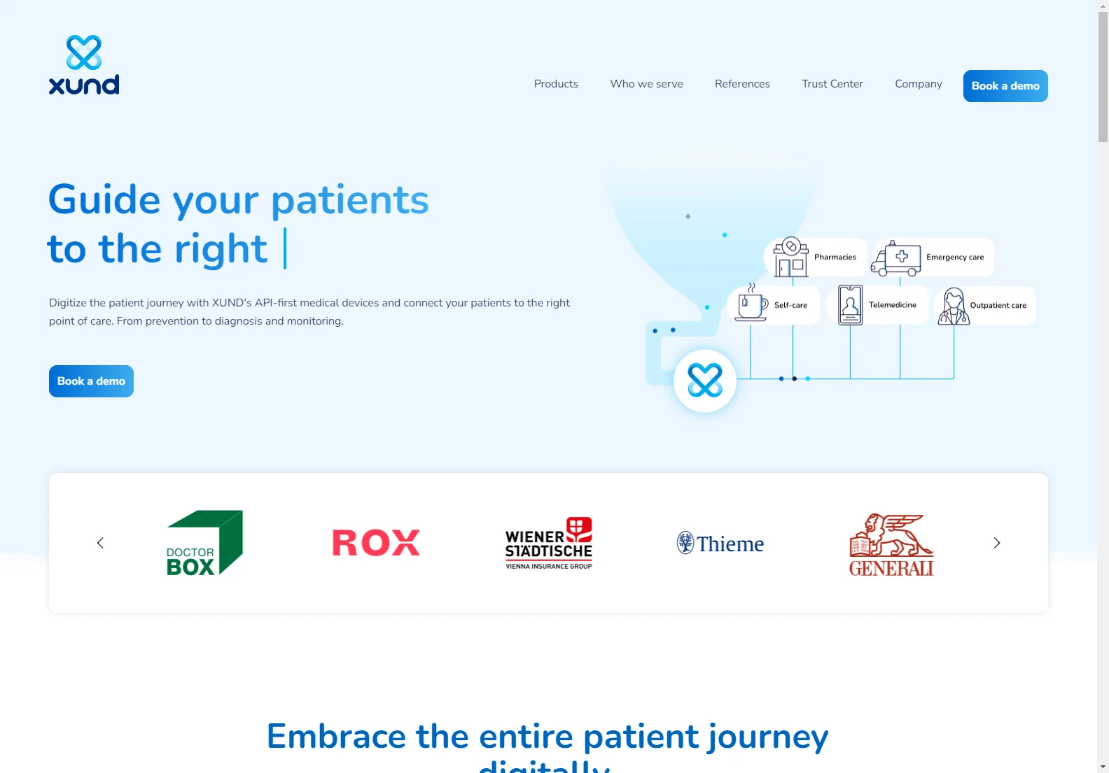 XUND: AI-Powered Healthcare Solutions for Improved Patient Care