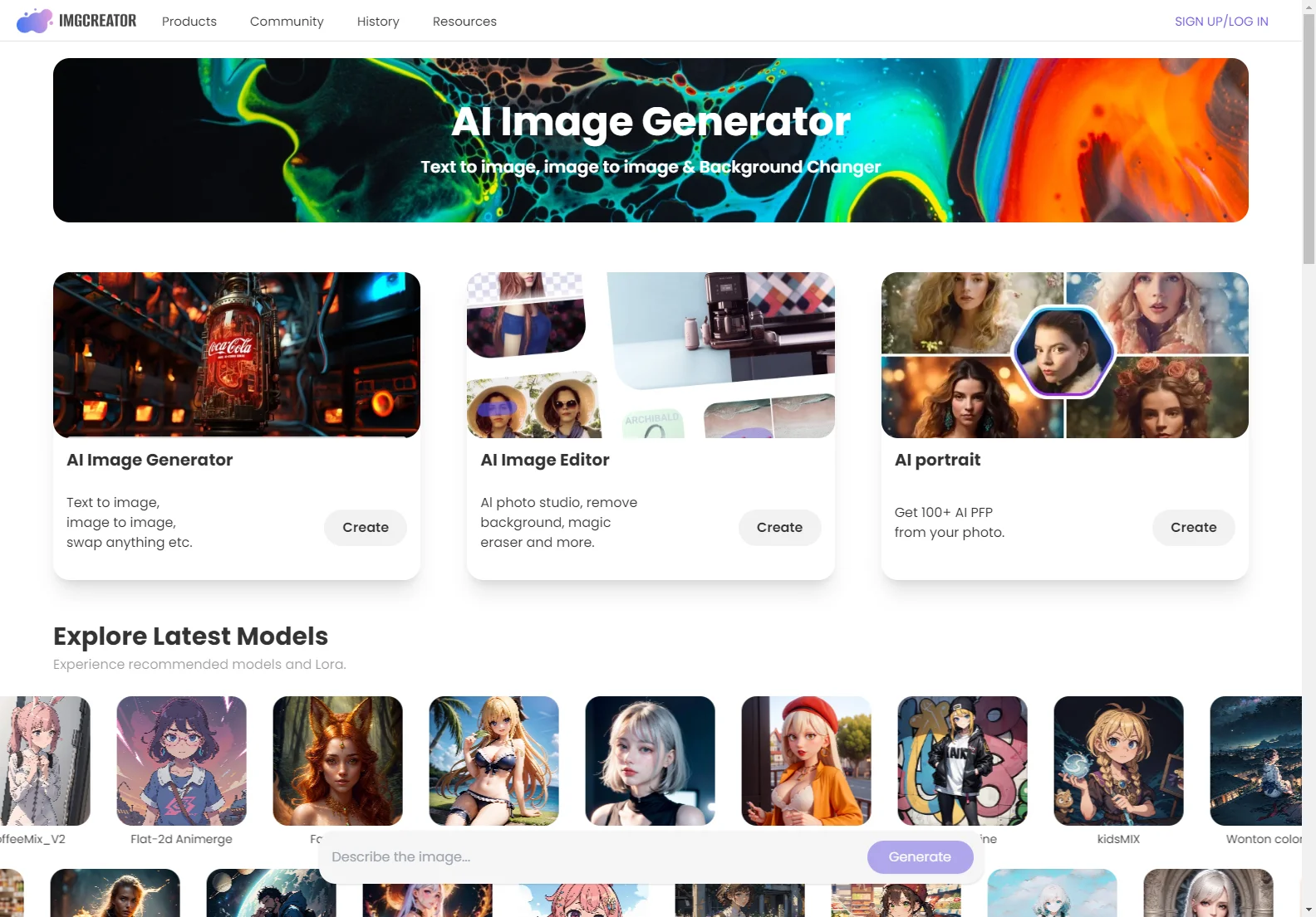 ZMO.AI: Powerful AI Image Generator for Stunning Visuals