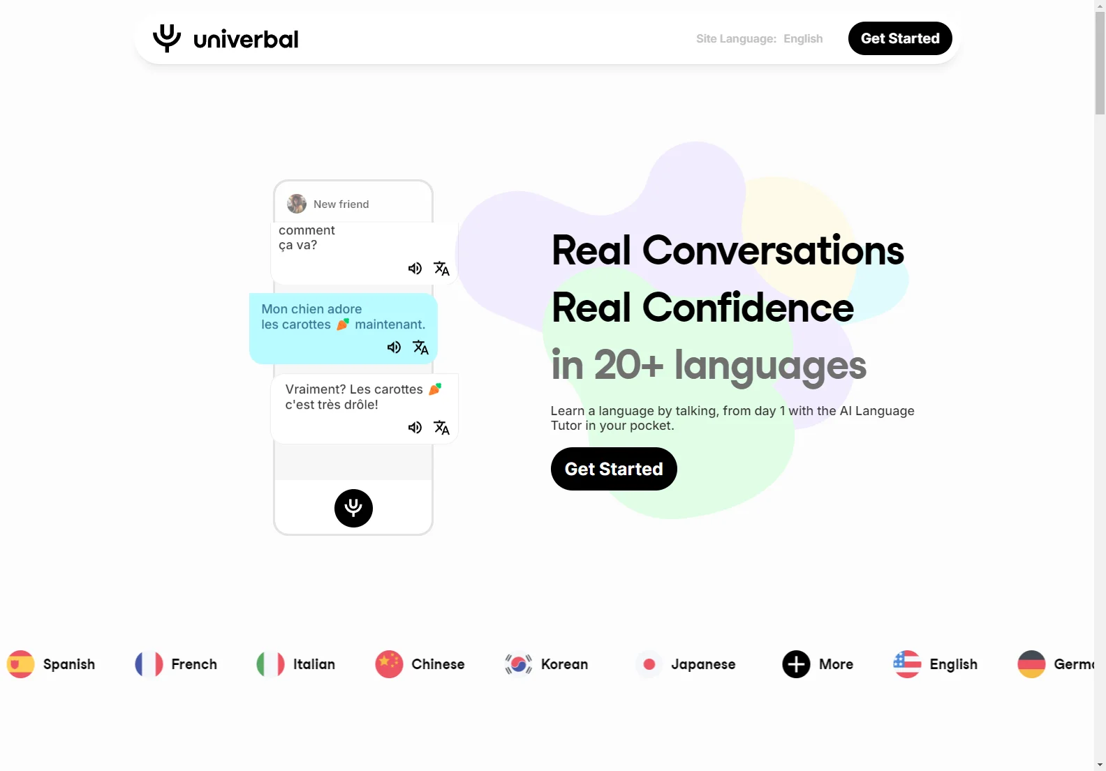 Univerbal: Learn Languages with Your AI Language Tutor