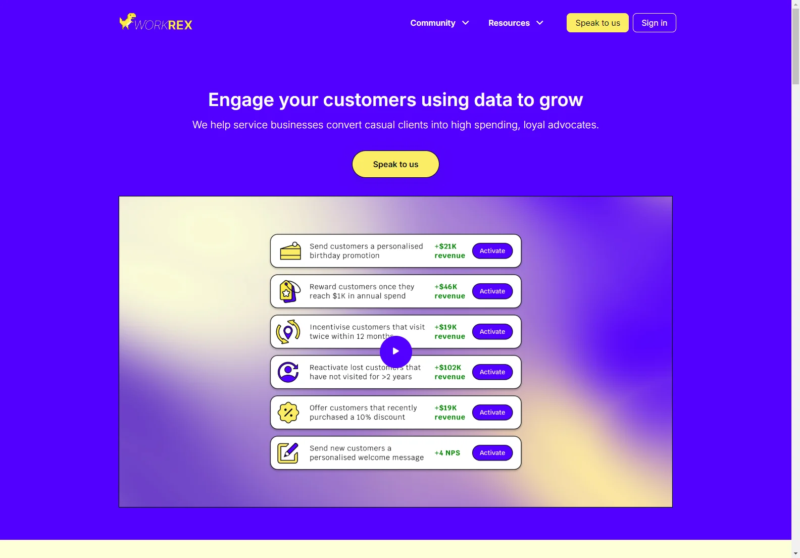 WorkRex: AI-Powered Customer Engagement for Service Businesses