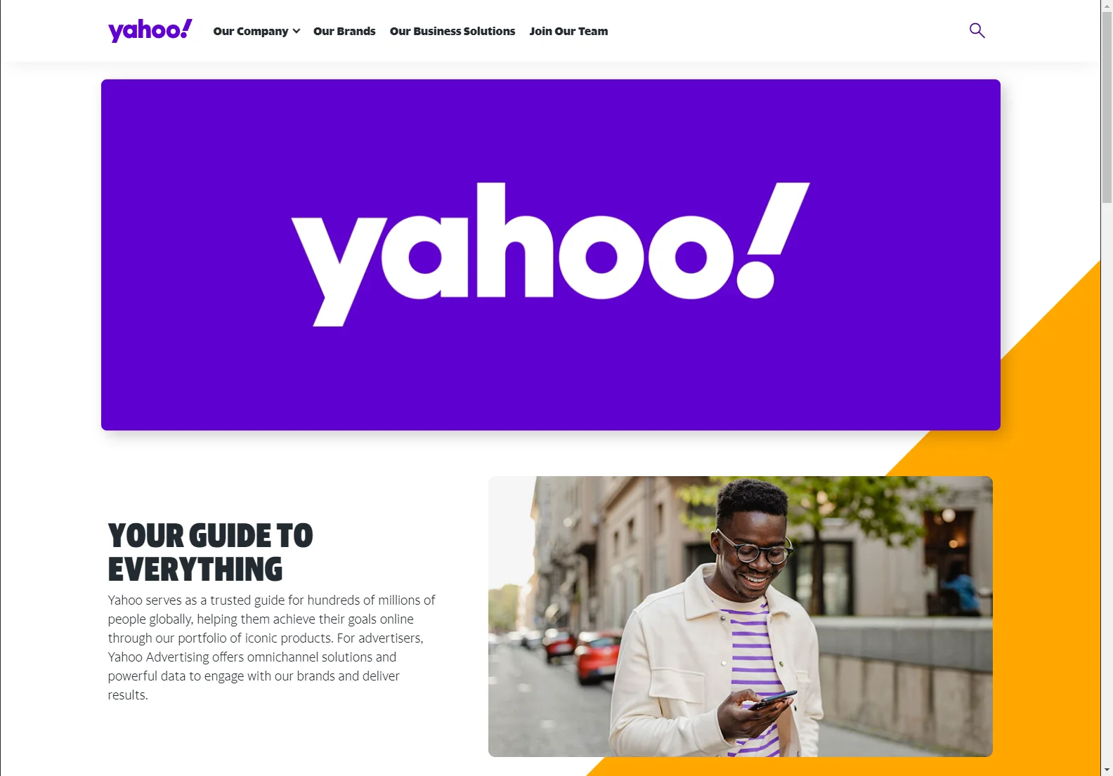 Yahoo Inc.: A Digital Giant's Multifaceted Approach to Connecting Users Globally