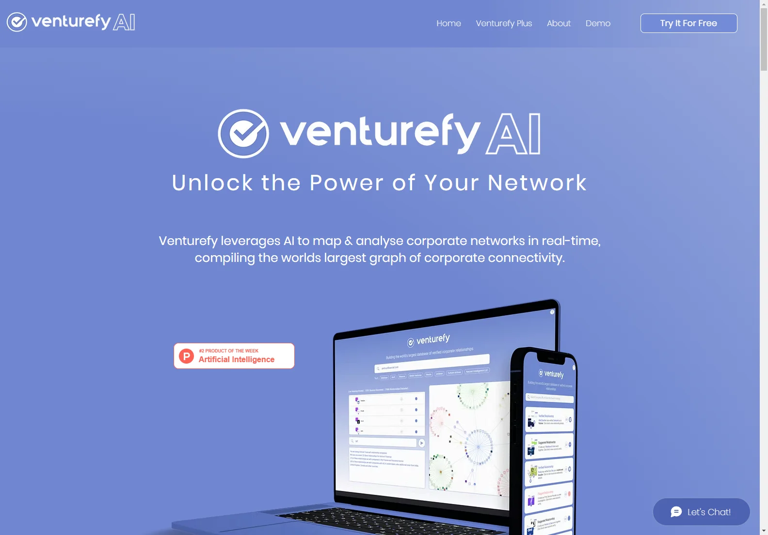 Venturefy: AI-Powered Relationship Mapping for Business Growth