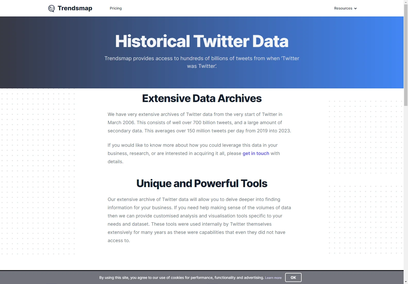 Trendsmap: Uncover Historical Twitter Trends with Powerful Analytics