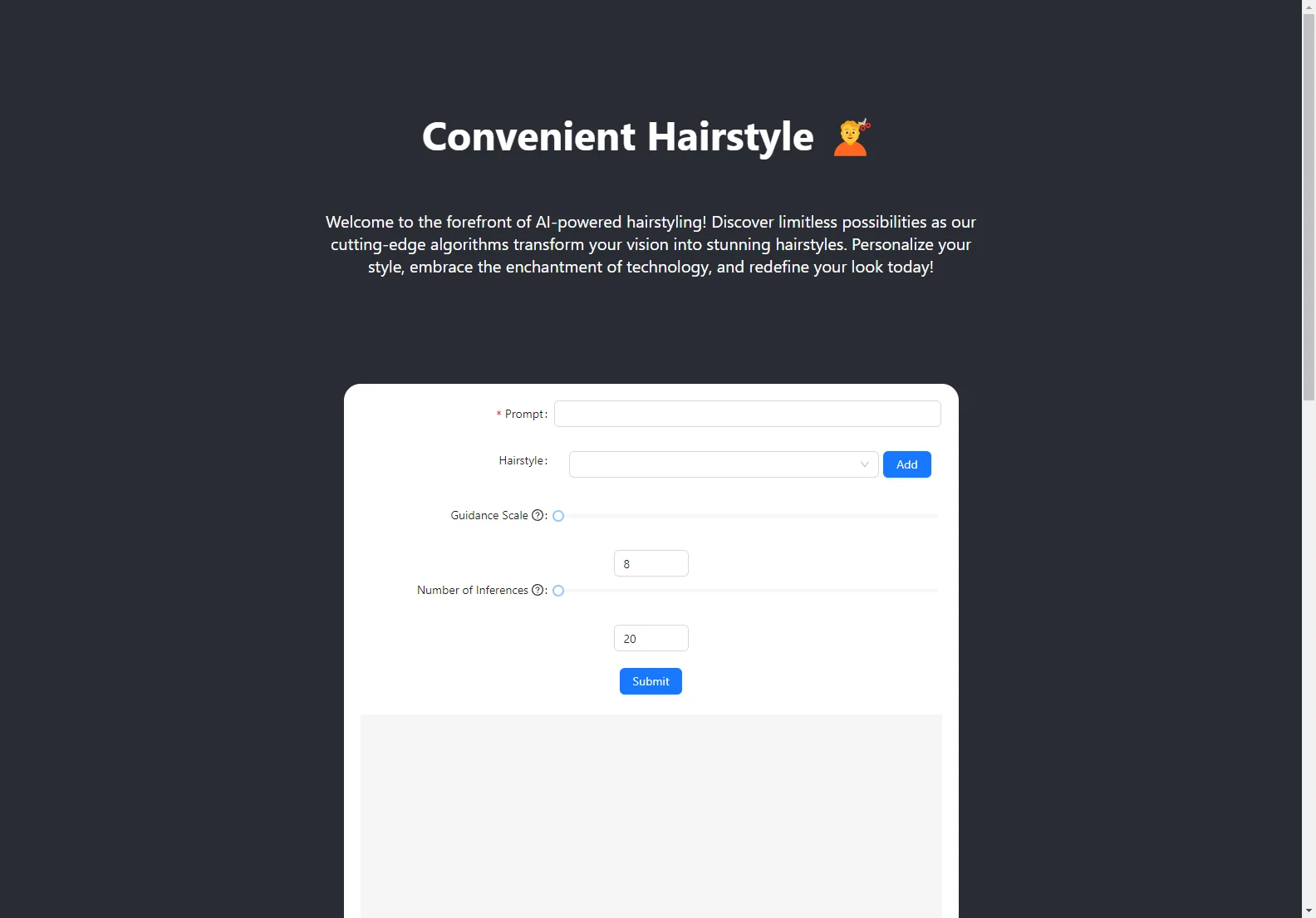 Convenient Hairstyle: AI-Powered Hairstyle App for Virtual Try-On and Barber Shop Finder